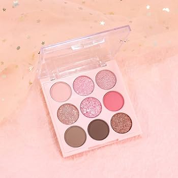 Amazon.com : 9Colors Eyeshadow Palette, Red Eye Enhancers